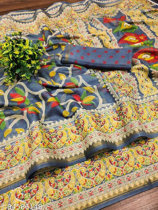 Shrishti 15 Printed Soft Cotton Fancy Designer Exclusive Wear Saree Collection